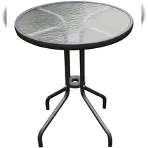 Mojawo Bistrotisch Ø 60 x 70 cm Anthrazit/Grau