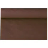 Papstar Papiertischtuch mit Damastprägung 6 m x 1,2 m Braun