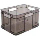 KEEEPER Aufbewahrungsbox Euro-Box M, 16 Liter, grau