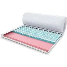 Fdm Topper Matratzenauflage 80 x 200 cm weiß