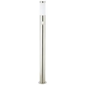 Brilliant Chorus edelstahl 80 cm mit Bewegungsmelder E27