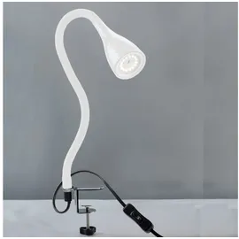 B.K.Licht LED Klemmleuchte dimmbar Schreibtisch Büroleuchte Nachttisch Lampe