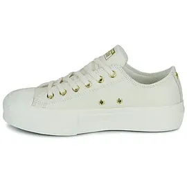 Converse Chuck Taylor All Star Lift Damen Weite M Gold/Weiß 39