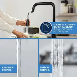 Grohe Start Einhebelmischer Mattschwarz