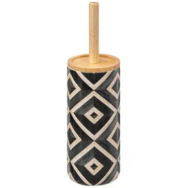 5five simply smart - Schwarz-beige wc-bürste canvas - 5five