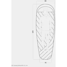 Qeedo Buddy 8 Schlafsack von qeedo - Sand