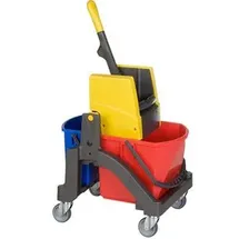 Vermop Aquva Nasswischwagen mit Presse