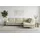 Home Affaire Ecksofa HOME AFFAIRE "Pinto Skandi, 290 cm, Chenille, Struktur, Ottomane links / rechts", beige (creme), B:290cm H:89cm T:217cm, 100% Polyester, Sofas, Ecksofa, mit Keder, Massivholzfüße Eiche geräuchert, Wellenunterfederung