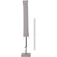Sekey Schirmhülle für Ø 300 cm Sonnenschirm Polyester Grau
