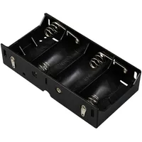 TRU Components TC-13220484 Batteriehalter 4x Mono (D) Lötanschluss (L