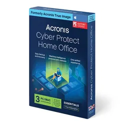 Acronis Cyber Protect Home Office Essentials, 3 Computers