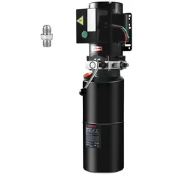 VEVOR Hydraulikpumpe Hydraulikaggregat 220 V Hydraulikaggregat 2200 W, Einfachwirkende Hydraulikpumpe Hydraulic Power Pack, 2,5 Gal Tank Hand Pump Hydraulikaggregat, für Aufzüge, Gabelstapler usw.