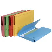 Exacompta 46970E 100er Pack Recycling-Aktenmappen Forever mit Verschlußklappe für
