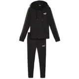 Puma Metallic Trainingsanzug Damen Jumpsuit, Tracksuit FL, schwarz S,