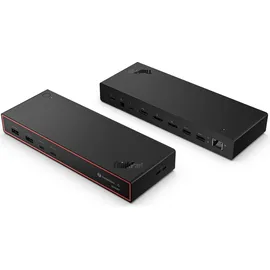 Lenovo ThinkPad Smart Dock 7500 - 8K/60Hz, 4K/144Hz, 2x DP, 1x HDMI, 1x TB4, 4x USB-A (10Gbps) 2x USB-C, 2.5 Gbit-LAN, 100W PD 3.1, 135W Netzteil
