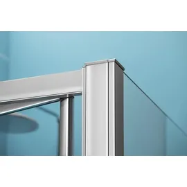 Polysan EASY LINE U-Kabine links 70 x 90 cm Klarglas