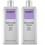 Marbert Bath & Body Classic Shower Gel, 2 x 400 ml