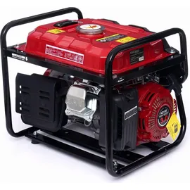 KRAFT&DELE Stromerzeuger 3PS 1500W Steckdose 2x 230V, 1x 12V Benzin Stromaggregat Notstromaggregat Stromgenerator