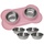 KaraLuna Napfunterlage mit Edelstahl Futternapf I Für Katzen & Hunde (200ml, Rosa)