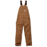 CARHARTT Bib Latzhose Braun W32/L34