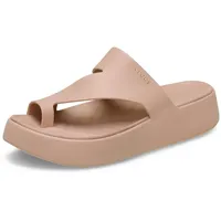 Crocs Herren Getaway Platform Toe Loop Sandalen, Pink Caramel, 42/43 EU