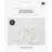 Rico Design Krepppapier Blüten Weiß S