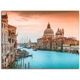 Artland Wandbild »Venedig Canal Grande I«, Italien, (1 St.), braun