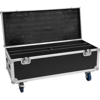 Roadinger Flightcase 2x LED TMH Bar-S120 mit Rollen (31001071), Audio Racks + Cases
