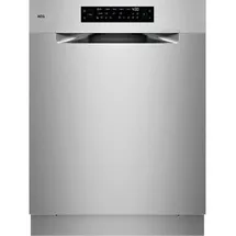 AEG GU8200A2SGM Unterbau-Geschirrspüler (Unterbaugerät, 820 mm, Silber)