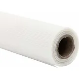 vidaXL Insektenschutzgitter Weiß 80 x 500 cm Fiberglas