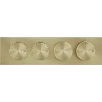 GESSI Origini Hochleistung-Thermostat 2 Wege; messing gebürstet - messing