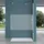 doporro Luxus Duschwand für Dusche Duschabtrennung 80x200cm Walk-In Dusche 8mm ESG-Sicherheitsglas Milchglas-streifen inkl. Nanobeschichtung Bremen01ms