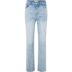UNEFFECTED Destroyed Denim Straight Fit Jeans eisblau - 