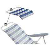 Sonnenschutz CRESPO stufenlos verstellbar Alu Grau Blau