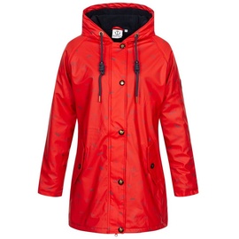 DEPROC Active Regenjacke "Friesennerz HALIFAX UMBRELLA" Gr. 48 (XL), rot Damen Jacken auch in Großen Größen erhältlich