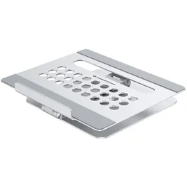 Conceptronic DONN27G Laptop-Ständer mit 7-in-1-Dockingstation 360 Grad drehbare Basis faltbar höhenverstellbar