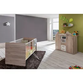 WIMEX Babymöbel-Set »Bergamo«, (Spar-Set, 2 St.), Bett + Wickelkommode