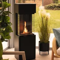 Planika ARCTICON [Ethanol Kamin]: Schwarz