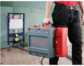 Rothenberger ROCASE 4212 Rot mit Einlage für ROFLARE REVOLVER