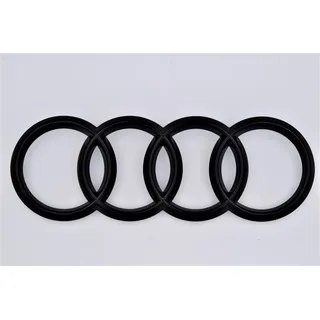 Audi Ringe Front schwarz