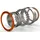 Enduro Bearings Enduro 398 LLU ABEC3 Kugellager - Blau/Silber