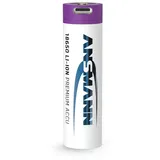Ansmann USB-Akku 18650 3400 mAh ultraweiß No Size