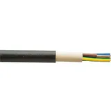 XBK Kabel Erdkabel 0,6/1KV NYY-J, 4 x 1,5 mm2 RE schwarz - Rolle 50 m ** 1m/1,68 EUR
