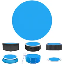 Vevor Solar-Poolabdeckung blau 3,05 m