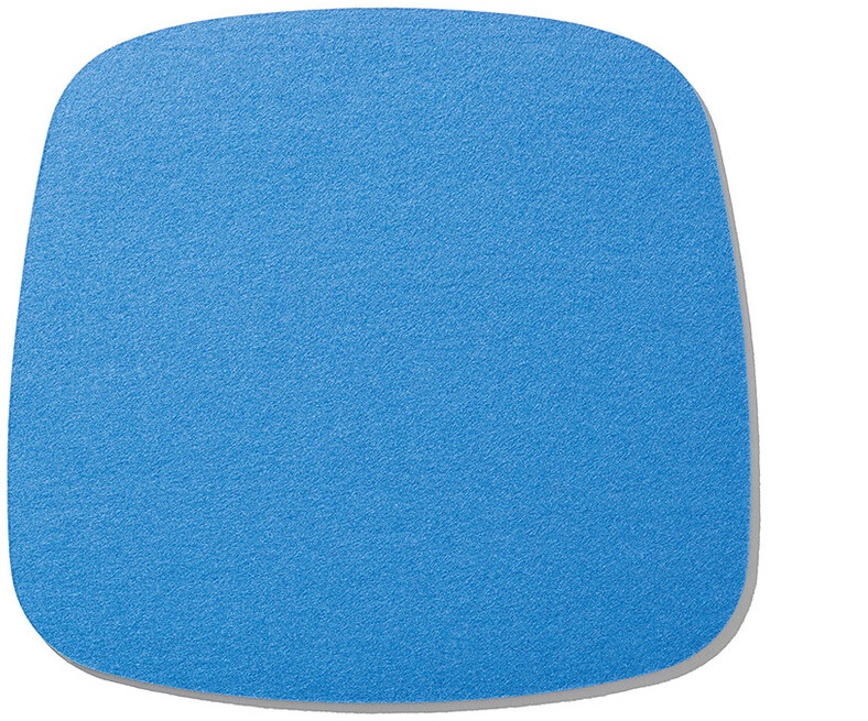 Sitzauflage Eames Armchair Hey-Sign blau, Designer Bernadette Ehmanns, 0.5x37x35 cm