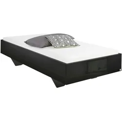 Futonbett  Phoenix ¦ grau ¦ Maße (cm): B: 95 H: 41