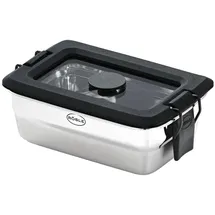 Rösle FLEXX 2GO Snack-Set eckig schwarz 19,9 x 19,5 cm 0,25 l