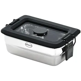 Rösle FLEXX 2GO Snack-Set eckig schwarz 19,9 x 19,5 cm 0,25 l