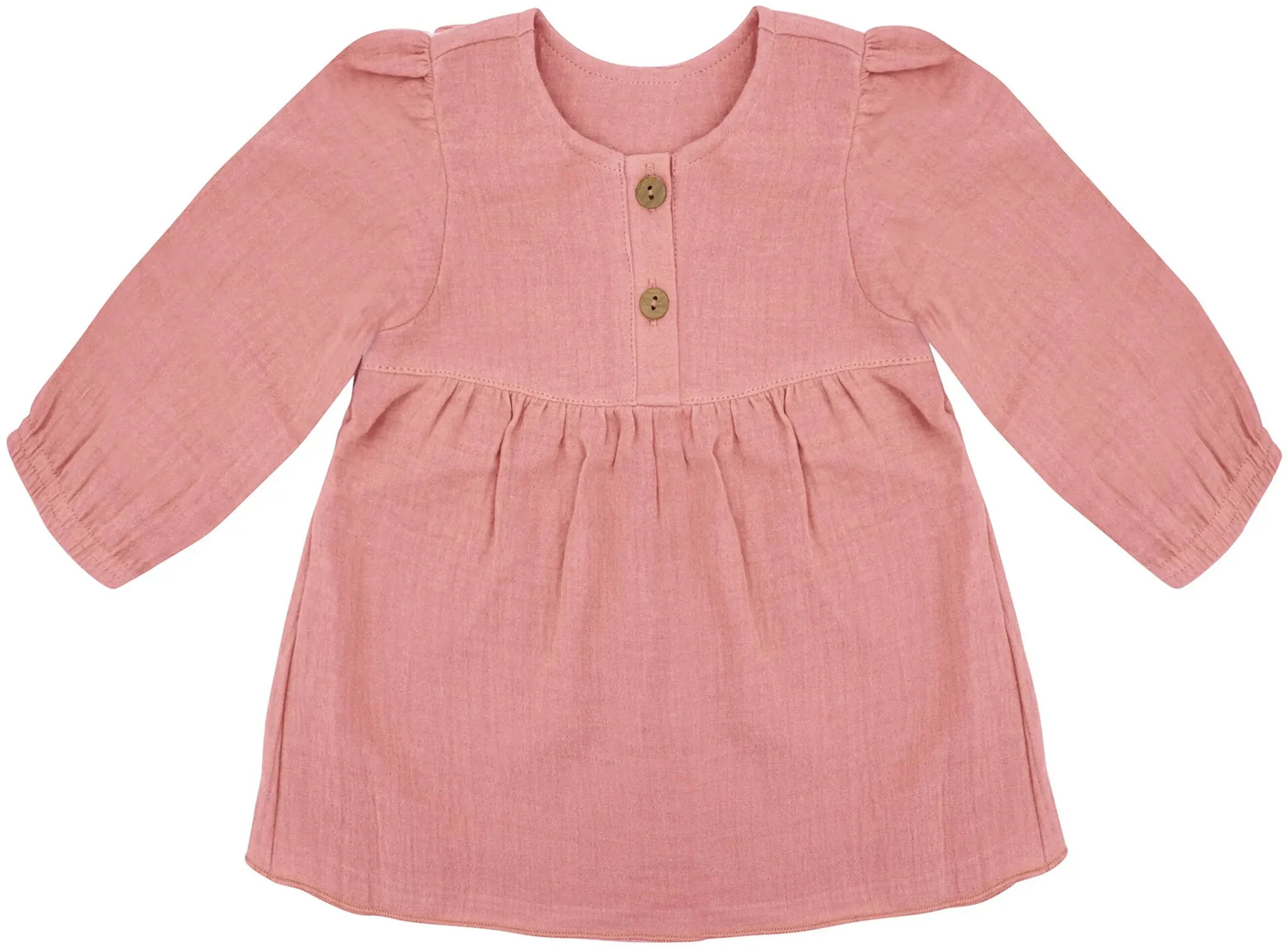 maximo Musselin-Shirt langarm, rosa, 62