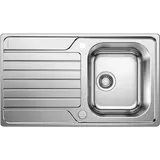 Blanco DINAS 45S Edelstahl Bürstfinish Becken reversibel m.Afb.